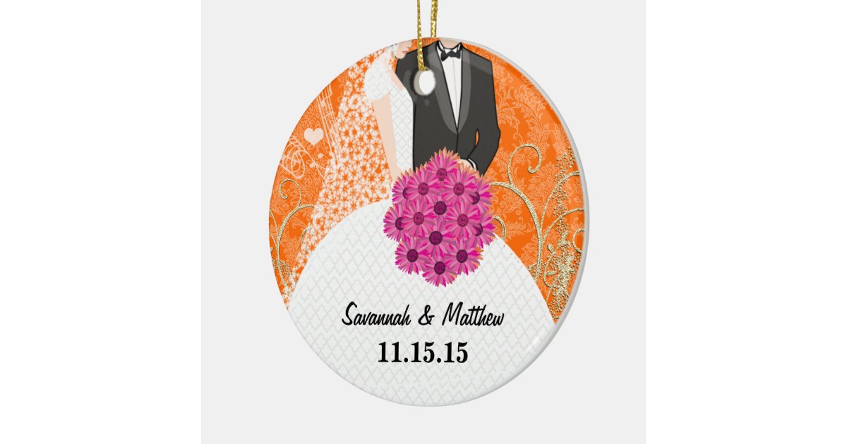 bride and groom christmas ornament zazzle bride and groom christmas ornament zazzle