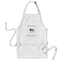 Bride and Groom-Cooking Up Love 1 aprons