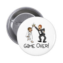 Bride and Groom Game Over buttons