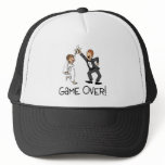 Bride and Groom Game Over Wedding hats