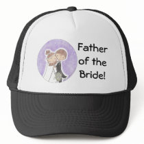 Bride and Groom Kids hats by creationhrt Bride and Groom Kids hats