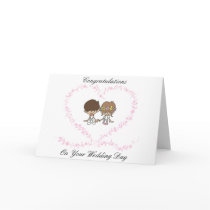 Bride and Groom-Lovers Heart -6 cards