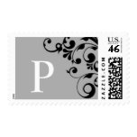 Bride And Groom Monogram P Wedding