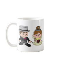 bride and groom coffee mugs