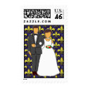 Bride and Groom New Orleans postage
