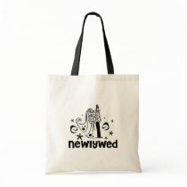 Bride and Groom Newlywed bags by weddingsareus Bride and Groom Newlywed bags