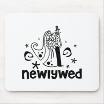Bride and Groom Newlywed mousepads by weddingsareus Bride and Groom Newlywed mousepads