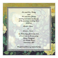 Bride and groom parents'  invitation, van Gogh Custom Announcements
