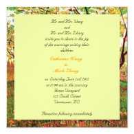Bride and groom parents'  invitation, wedding personalized announcements
