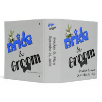 Bride And Groom Personalized Avery Wedding Binder