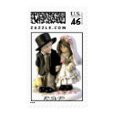Bride and Groom postage by Paddydee56 Bride and Groom postage