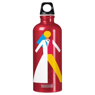 Bride and Groom SIGG Traveler 0.6L Water Bottle