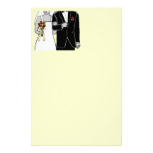 Bride and Groom Stationery