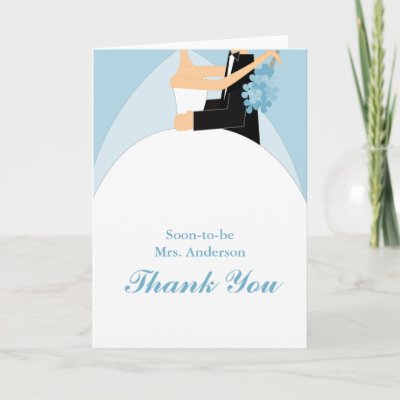 Bride and Groom Thank You Cards