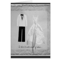 Bride and Groom Wedding Card by Carol999 Bride and Groom Wedding Card
