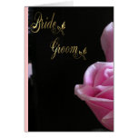 Bride and Groom Wedding Invitation cards