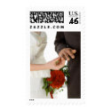 Bride And Groom Wedding Invitation Postage Stamps 

stamp