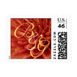 Bride and Groom Wedding Postage Stamp