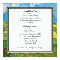 bride and groom's parents wedding invitation personalized announcements