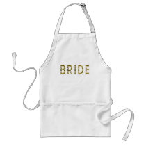 Bride Apron by weddingpartygifts Bride Apron