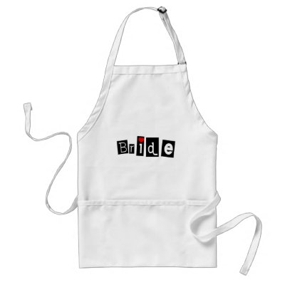 Bride Apron