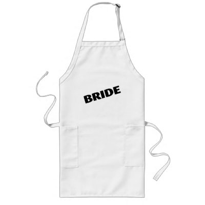 Bride Apron
