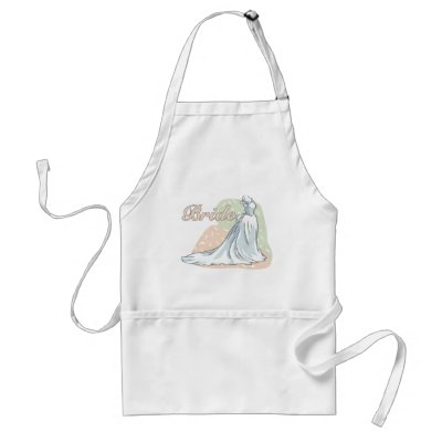 Bride Apron by weddingpartygifts