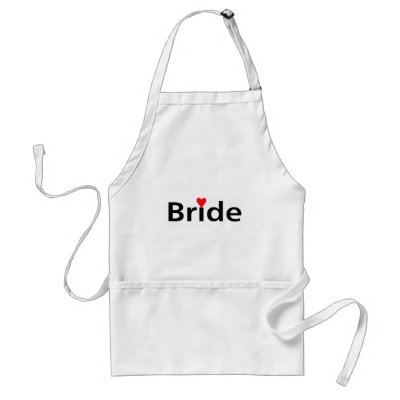 Bride Apron