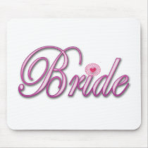 Bride Bachelorette Party Wedding bridal brides Mousepad