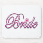 Bride Bachelorette Party Wedding bridal brides Mousepad