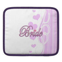 bride bachelorette wedding bridal shower party iPad sleeve