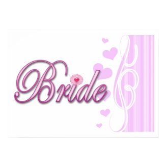  Custom Bridal Poster Wall Decorations