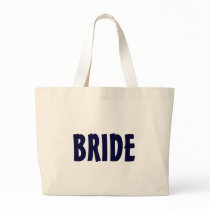 "BRIDE" beach bag