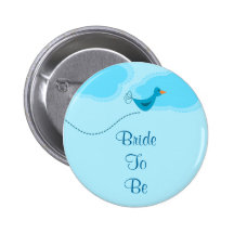 Bride Bird Button