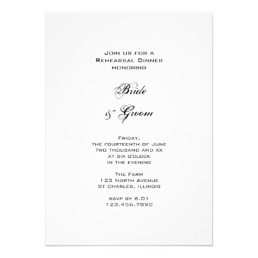 Bride, Boots & Sunflowers Wedding Rehearsal Dinner Custom Invitations