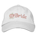 Bride Bridal Embroidery embroideredhat