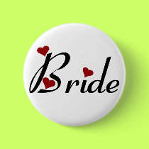 Bride button by wedding_tshirts Bride button