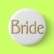 Bride button by wedding_tshirts Bride button