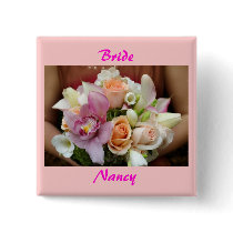 Bride Button by LL11funway Bride Button