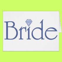 Bride cards by wedding_tshirts Bride cards