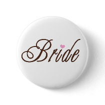 Bride Classy Browns buttons by weddingsareus Bride Classy Browns buttons