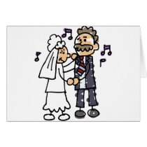 Bride Dances With Father Daughter Wedding Dance cards