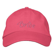 Bride Embroidered Cap` embroidered hats