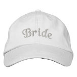 Bride Embroidered Cute Wedding Hat Baseball Cap
