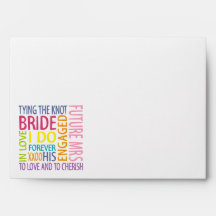 Bride Envelope