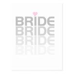 Bride Fade Tshirts and Gifts Postcard