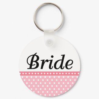 Bride keychain