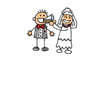 Bride Feeds Groom t-shirts by TheBridalShop Bride Feeds Groom t-shirts
