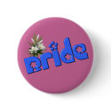Bride Flower Bouquet Button Pin button