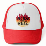 Bride From Hell (Flames 1) Trucker Hats Bride From Hell (Flames 1) Trucker Hats